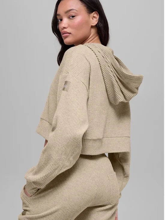 Alo Yoga Muse Sweatpant - Gravel Heather - Picture 4 of 4